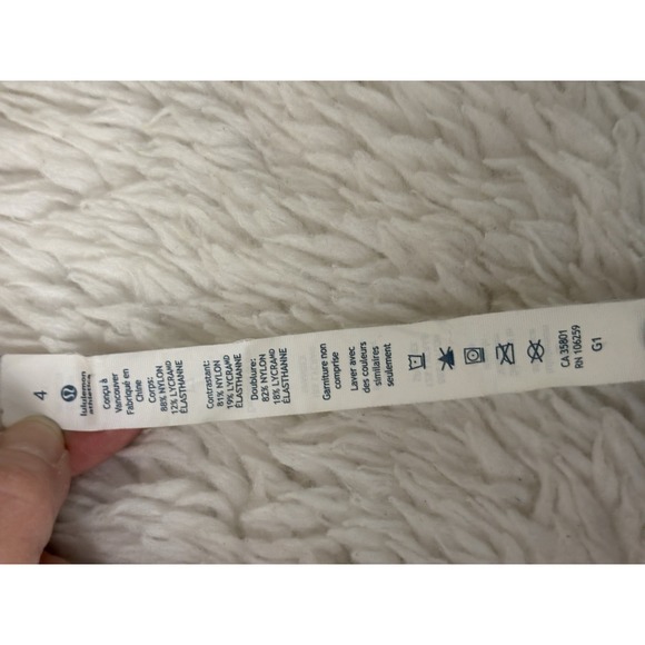 Lululemon Ca 35801 Rn 106259 Compression Pant Leggings Womens Sz 4 Golf - Picture 5 of 5